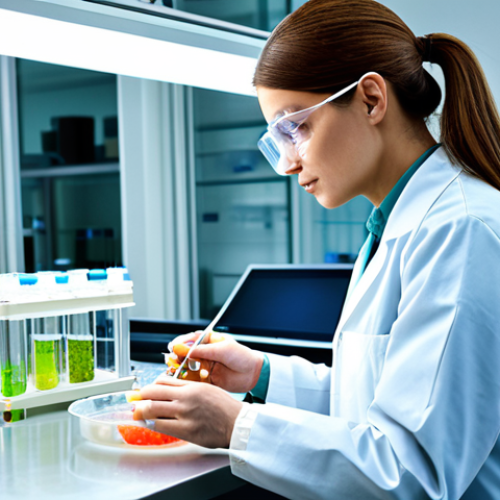 Microbiology Lab Professional**

"A professional clinical laboratory scientist, fully clothed in appropriate attire, working in a microbiology lab. They are examining a petri dish with bacterial colonies. Safe for work, appropriate content, professional environment, perfect anatomy, correct proportions, well-lit laboratory, family-friendly."

**