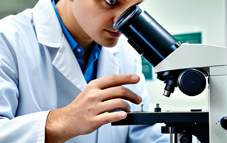 임상병리사 실습 성공 비결 - Active Learning in the Lab**

"A diligent clinical pathology student, fully clothed in appropriate l...