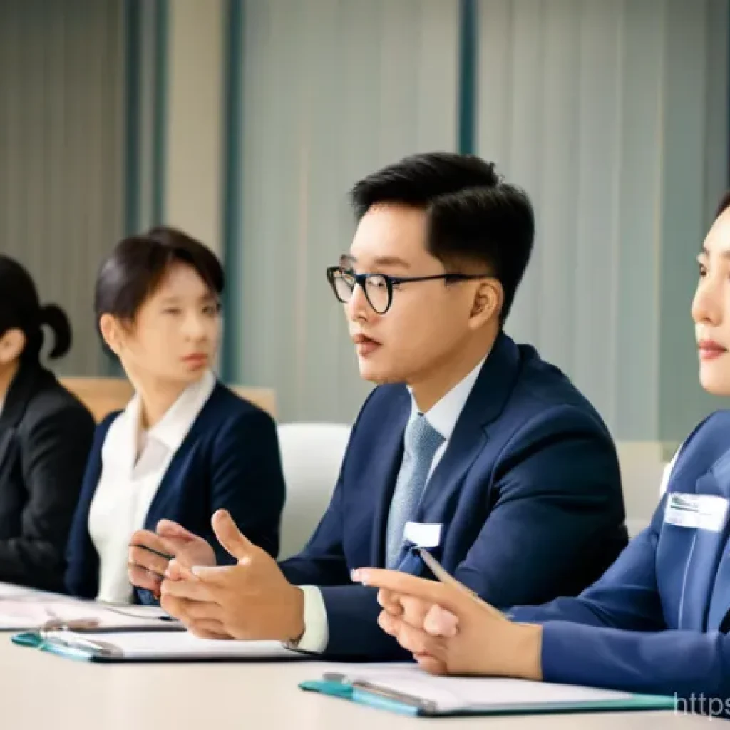 임상병리사와 임상 프로세스 개선 - **Image Prompt 1: Policy Discussion and Advocacy**
"A group of diverse medical technologists, in...