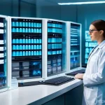 임상병리사 실험 데이터 관리 팁 - **Prompt 1: Clinical Data Organization and Management**
    A focused clinical pathologist, wearing ...