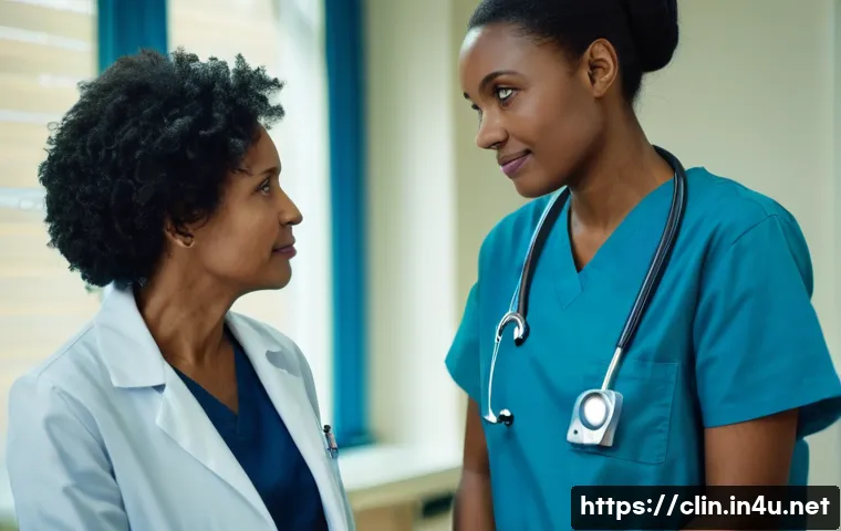 임상병리사로서 필요한 소프트스킬 - **Prompt 1: The Empathetic Clinical Pathologist**
A compassionate female clinical pathologist, m...